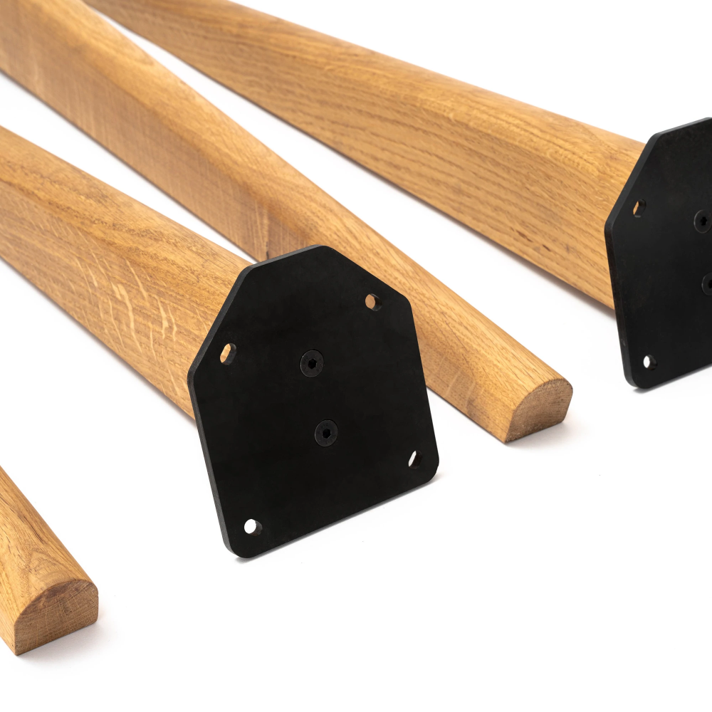 Securing plate for Oak legs set of 4