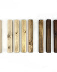 Pallet wood cladding batten samples