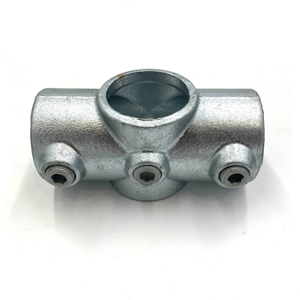 Frame pole connectors for scaffold tubes