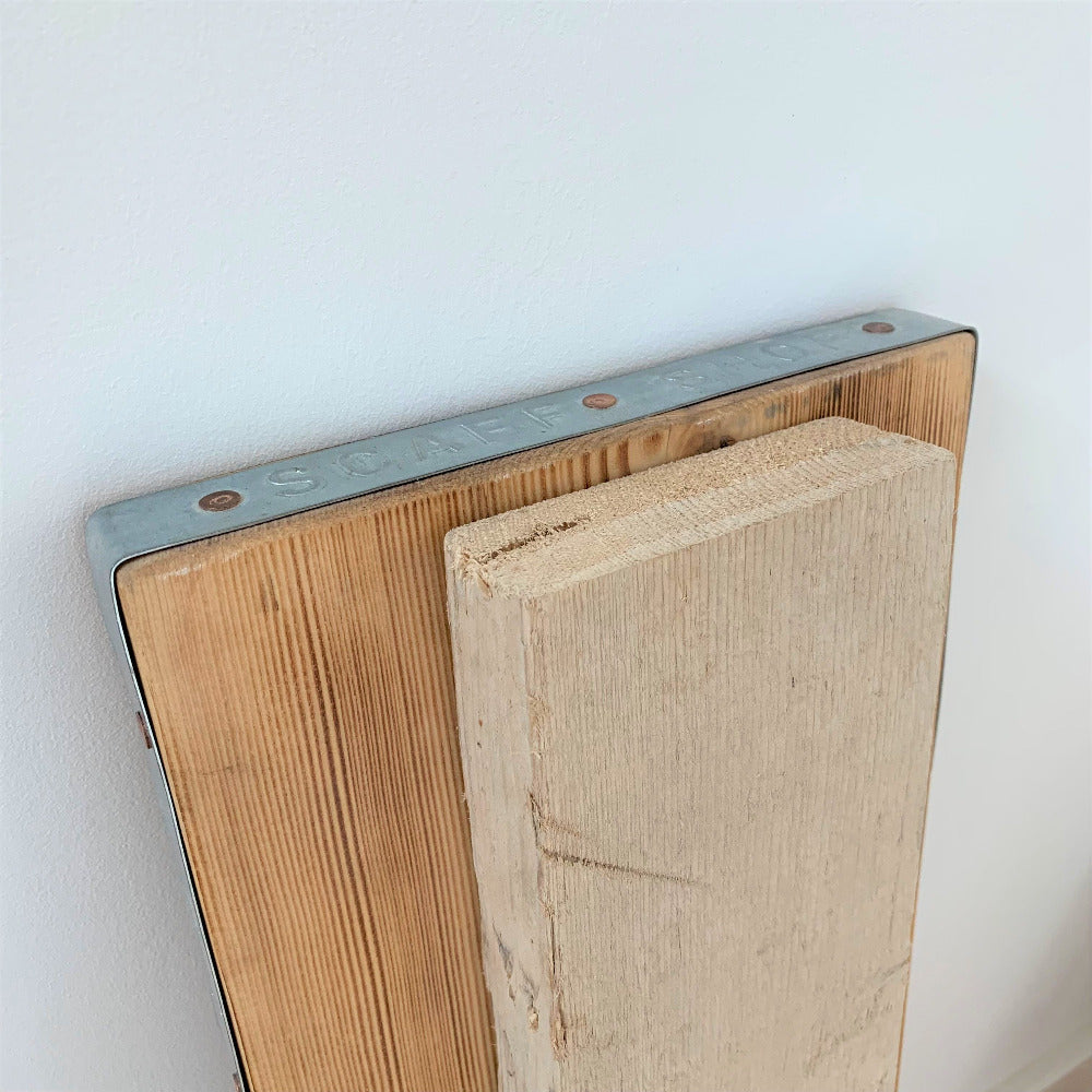 Scaffold board ripped down to thinner width