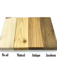 Oil options for new kiln dried scaffold boards