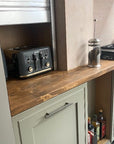 Kiln Dried Boards from Scaffolding used to make kitchen counter top