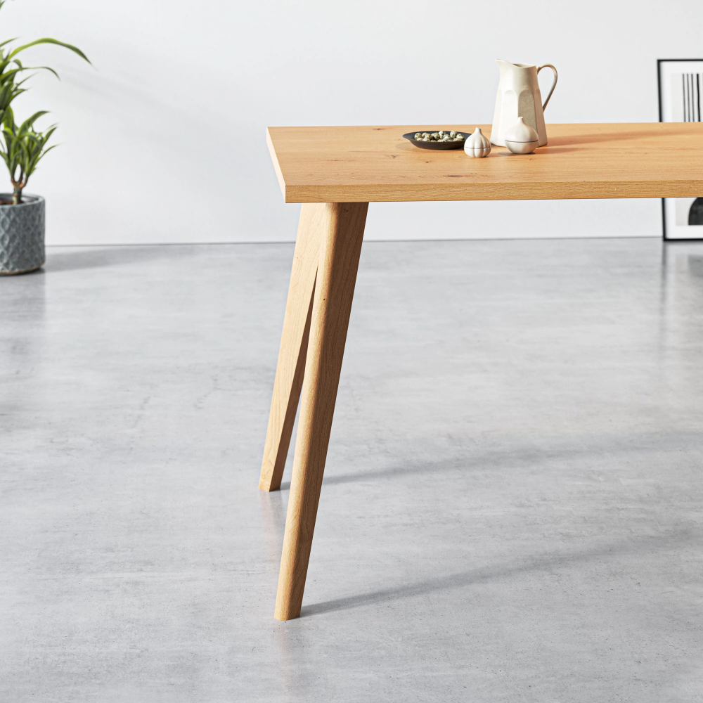 Tapered table legs wood deals